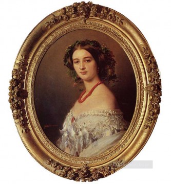 マルシー・ルイーズ・キャロライン・フレデリック・ベルティエ・ド・ワグラム ムラット王女の王族の肖像画 フランツ・クサーヴァー・ウィンターハルター Oil Paintings